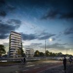 BAM Wonen geeft startsein bouw 67 appartementen De Weef in Helmond